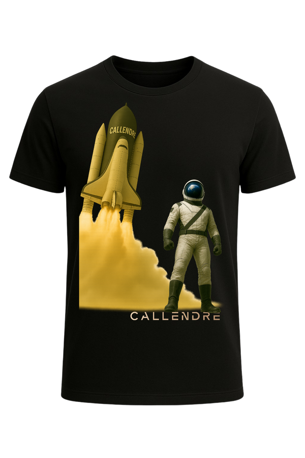 CALLENDRE - Phantom Black - Be Courageous! T-Shirt [Limited Edition]