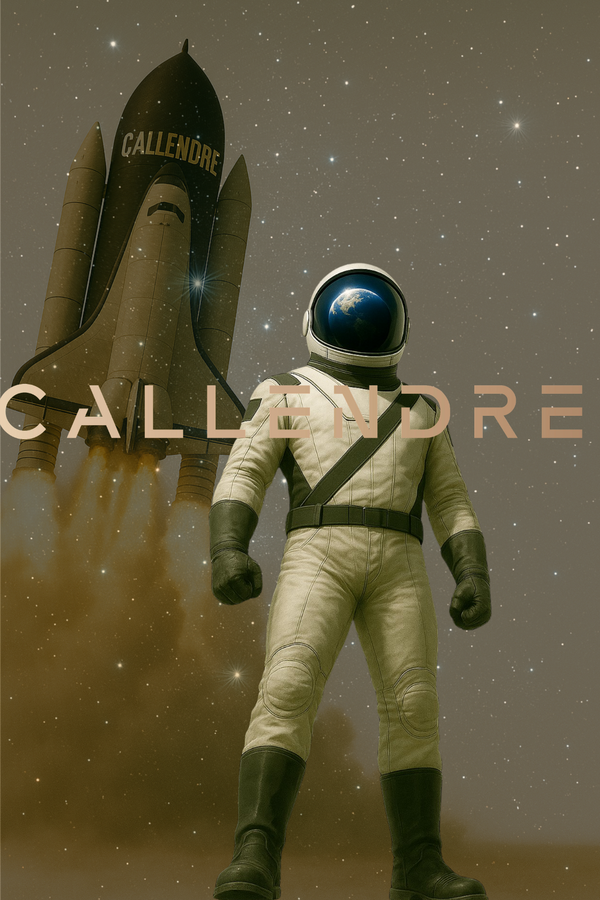 CALLENDRE - Specter White -  Be Courageous! T-Shirt [Limited Edition]
