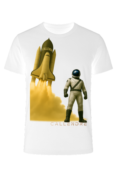 CALLENDRE - Specter White -  Be Courageous! T-Shirt [Limited Edition]