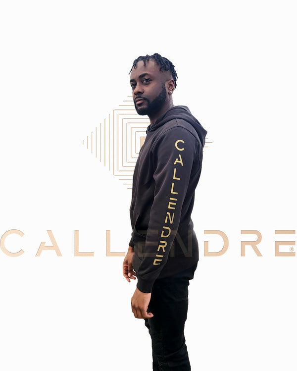 CALLENDRE - Phantom Black/Gold Signature Hoodie [Limited Edition]