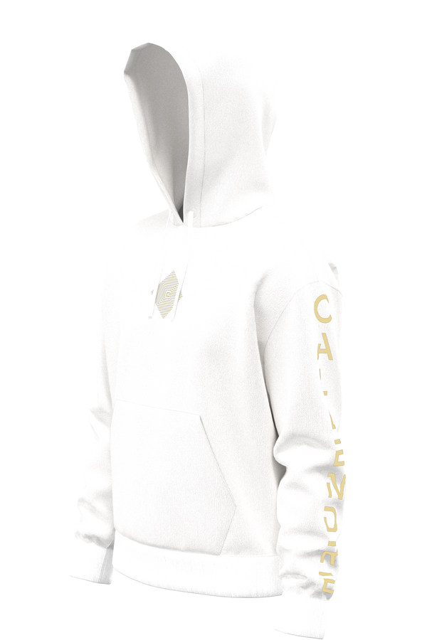 CALLENDRE - SPECTER WHITE (White/Gold) Hoodie [Limited Edition]