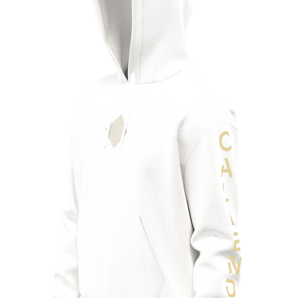 CALLENDRE - SPECTER WHITE (White/Gold) Hoodie [Limited Edition]