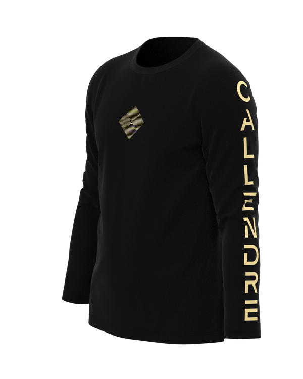 CALLENDRE - Phantom Black\Gold Signature Long Sleeved Shirt [Limited Edition]